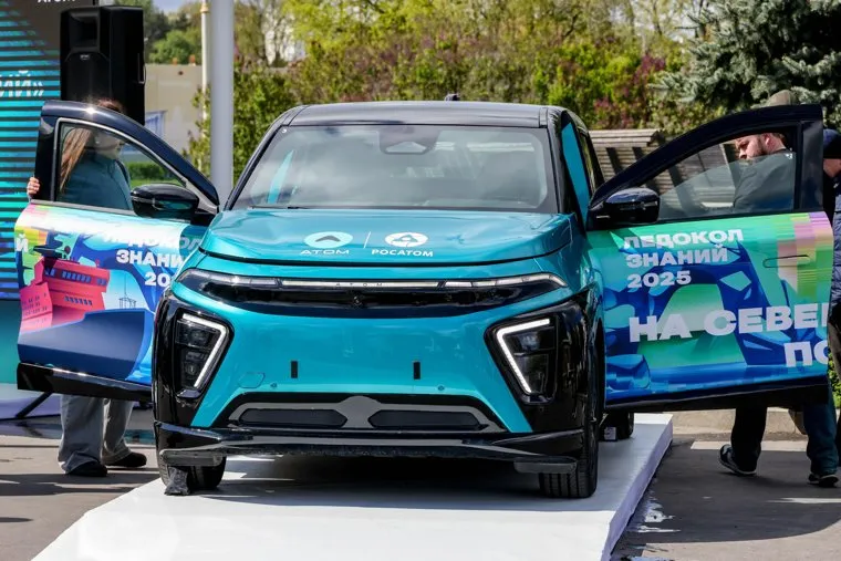 Электромобиль «Атом» обладает множеством инноваций