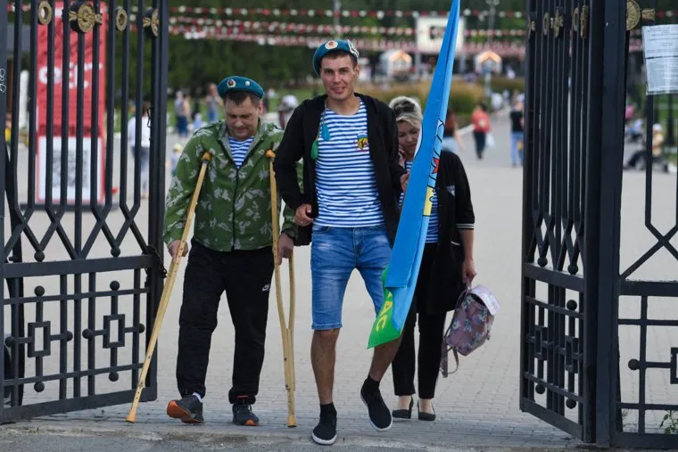 Десанты в Парке Маяковского. Екатеринбург