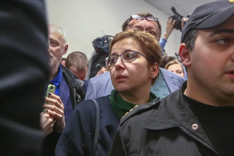 Необр. Избрание меры пресечения Абызову в Басманном суде. Москва 