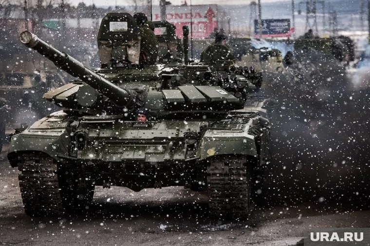 Украина продолжает использовать советские танки, сказал Сергей Липовой (архивное фото)