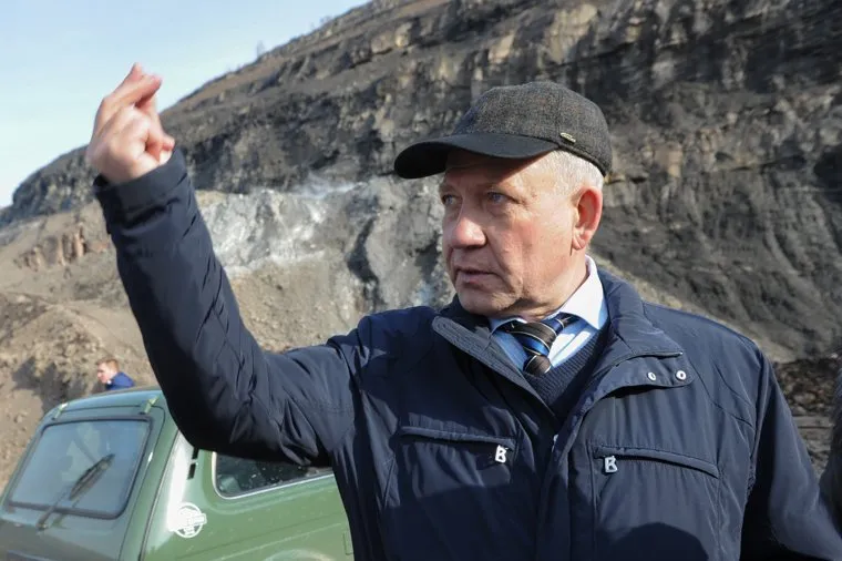 Коркинский угольный разрез. Челябинск.