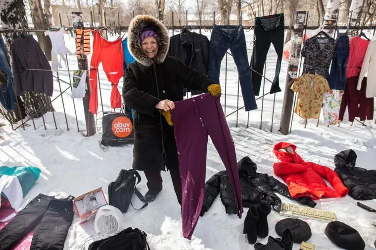 Блошиный рынок на Уралмаше. Екатеринбург