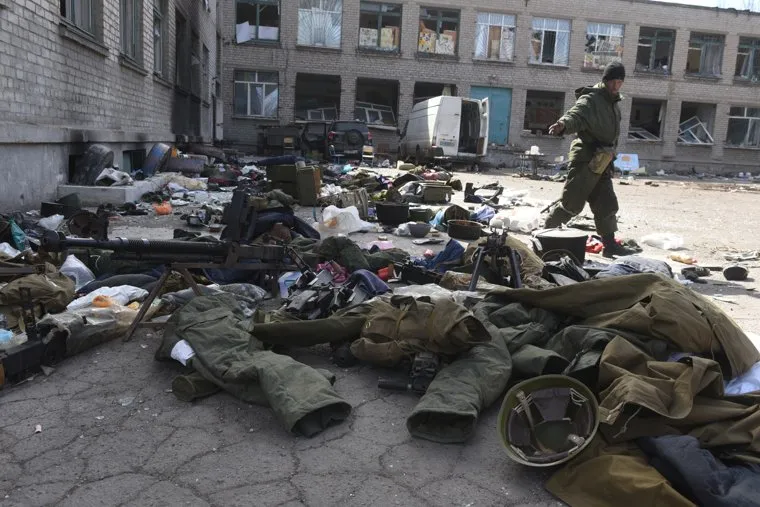 Обстановка в Мариуполе после освобождения района города от ВСУ. Украина