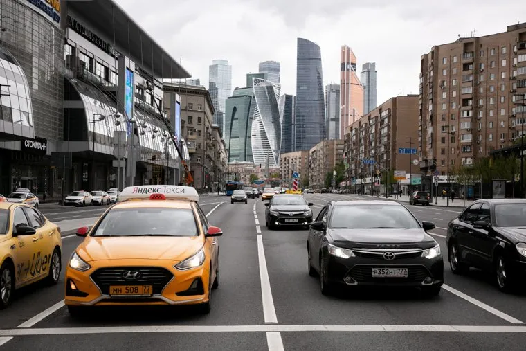Москва во время объявленного режима самоизоляции. Москва