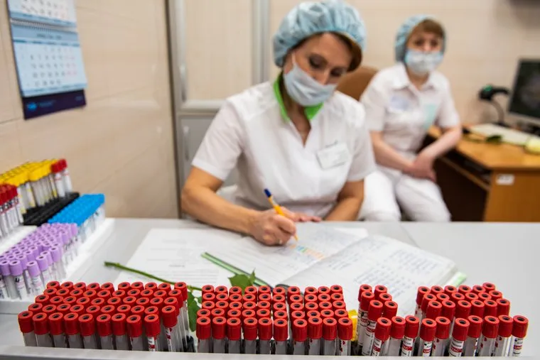 Обновленная поликлиника Екатеринбургского клинического перинатального центра. Екатеринбург