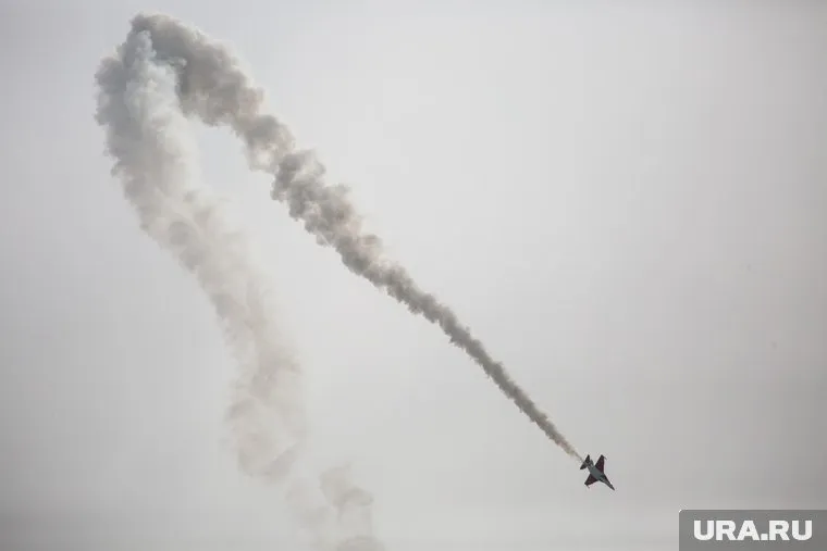 Предполагается, что рухнул самолет Су-25