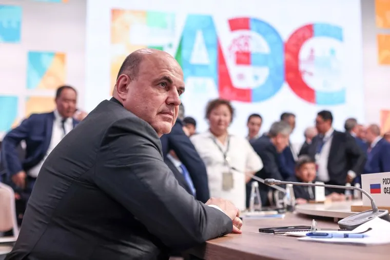 Михаил Мишустин на саммите ЕАЭС. Сочи