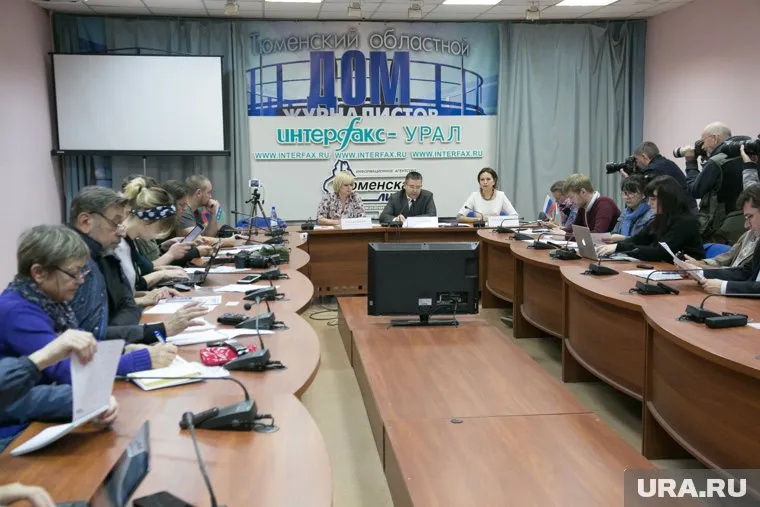 В задании Дома печати располагается Дом журналистов Тюменской области