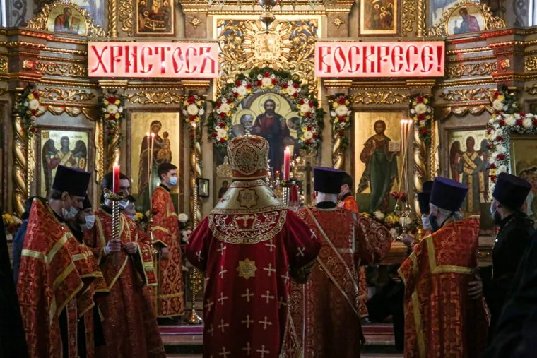 Доставка благодатного огня. Пермь