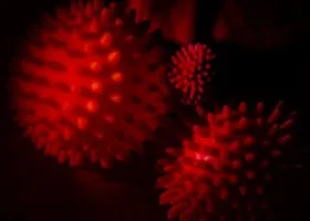 В России сфотографировали британский коронавирус