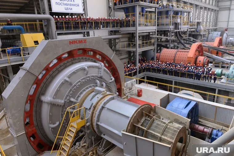Открытие золотоизвлекающей фабрики. Челябинск.