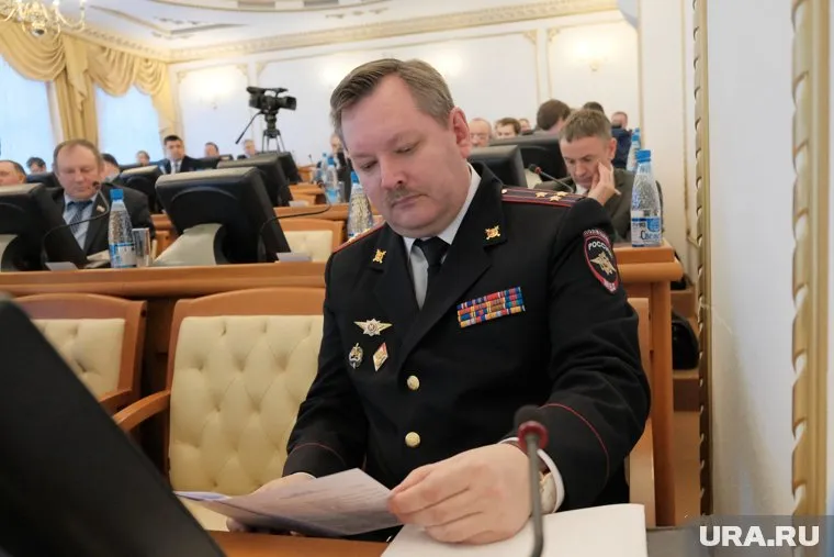 Андрей Шамин отчитывался о работе полиции перед депутатами