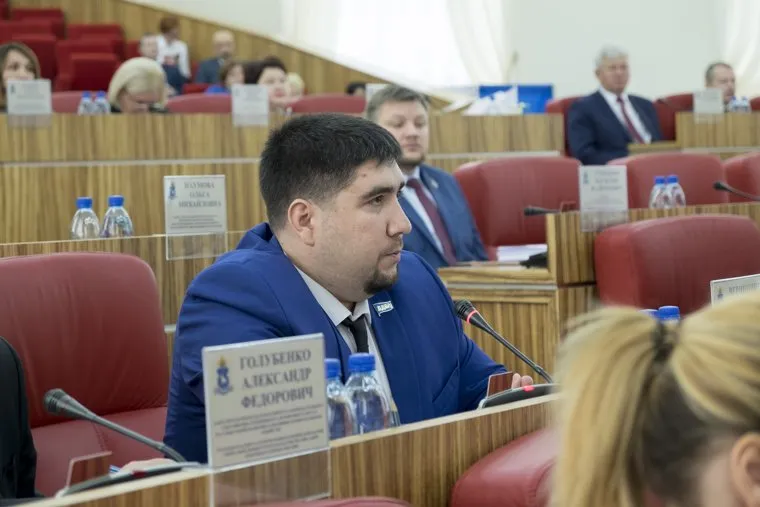 Заседание законодательного собрания ЯНАО. Салехард