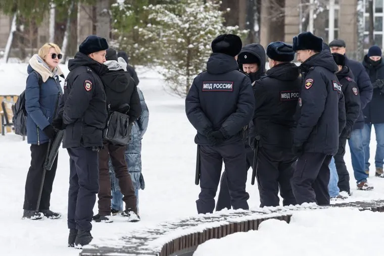 Несостоявшийся пикет феминистов. Екатеринбург