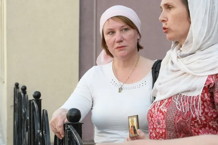 Молебен у редакции URA.RU. Екатеринбург