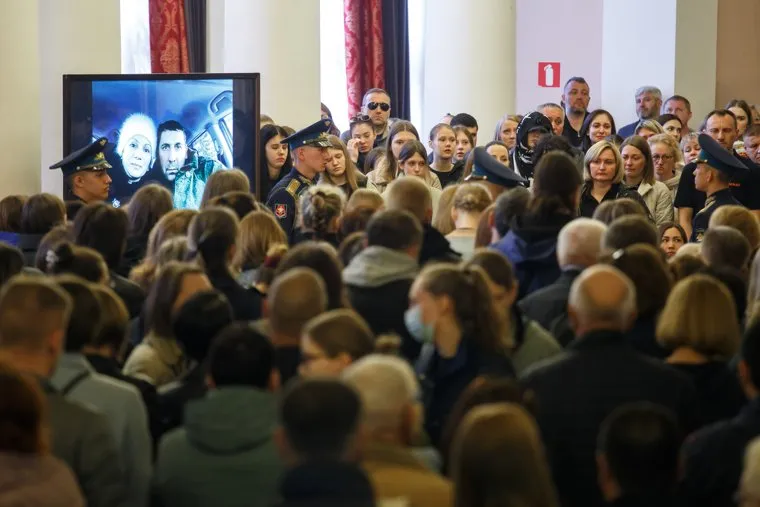 Прощание с Ефановым. Екатеринбург