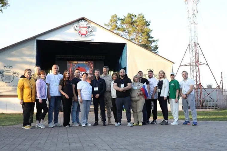 Корпоратив курганских медработников в оздоровительном лагере "Янтарный"