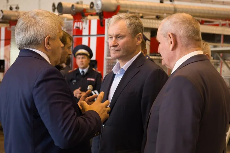 Визит губернатора Алексея Кокорина в п. Варгаши. Курган, кокорин алексей