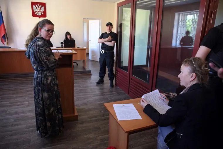 Суд над Балтиной Анной по событиям в сквере. Екатеринбург