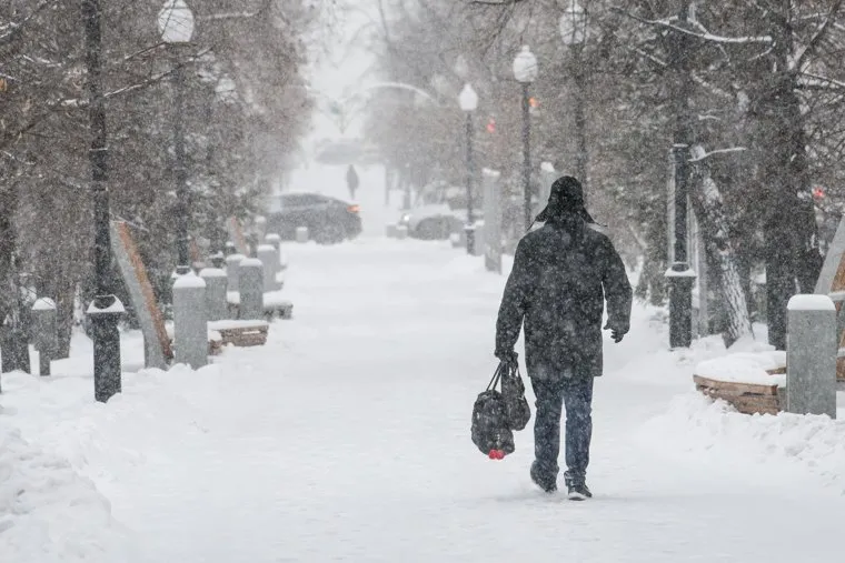 Снегопад в Екатеринбурге. Екатеринбург