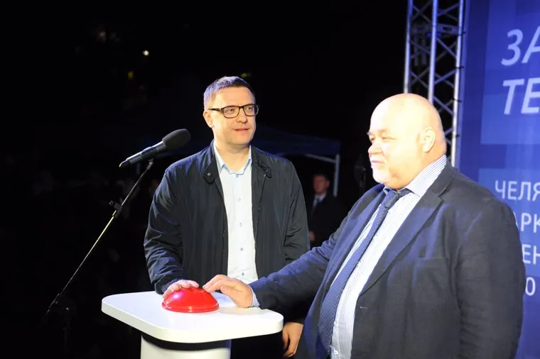 Текслер на РТПЦ и на открытии подсветки телебашни необр