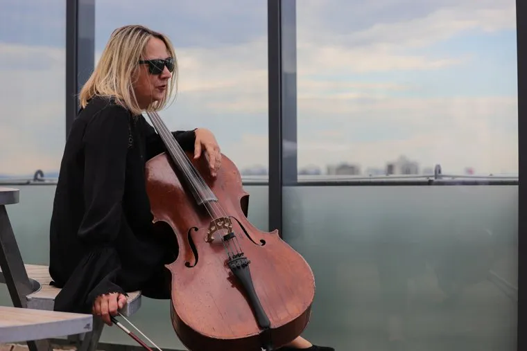 Уральский филармонический оркестр на крыше ЖК Форум Сити. Екатеринбург