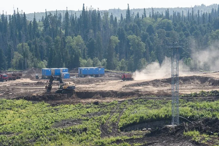 Строительная площадка хранилища РАО. Красноярский край, Железногорск