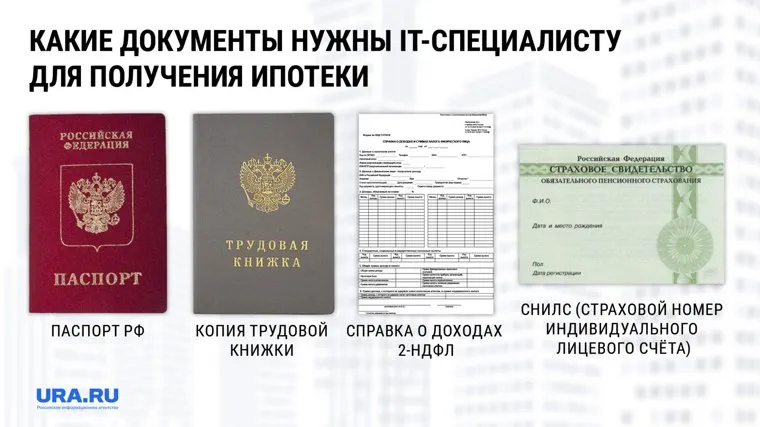 Какие документы нужны на ипотеку для IT-специалистов