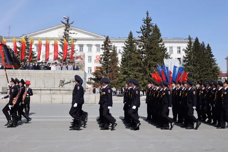 Парад Победы. Курган