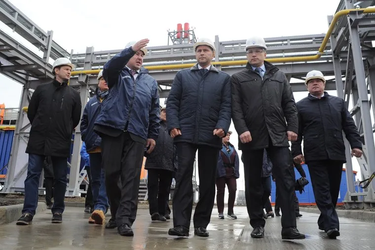 Открытие ГПА ТЭЦ-1 Ямалкоммунэнерго и детского сада в поселке Тазовский, ЯНАО