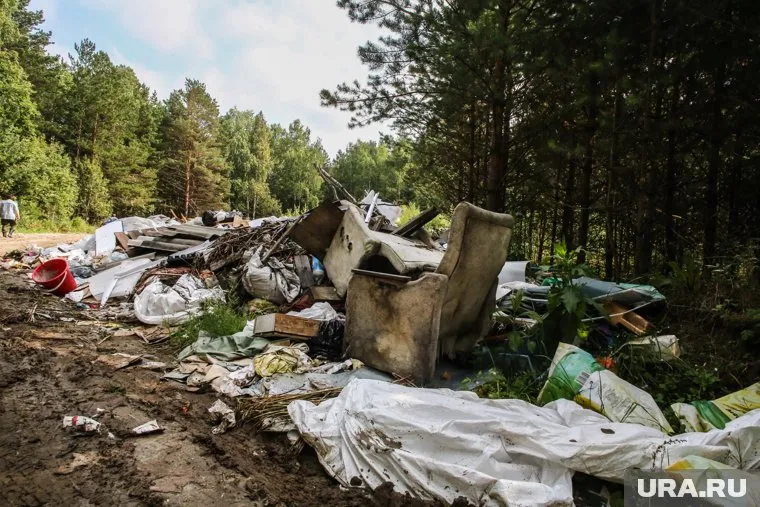 Жители села Мужи просили главу решить проблему вывоза ТБО