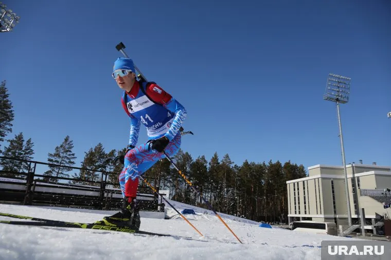 В Златоусте проходят соревнования по биатлону, на которые приехала Ишмуратова