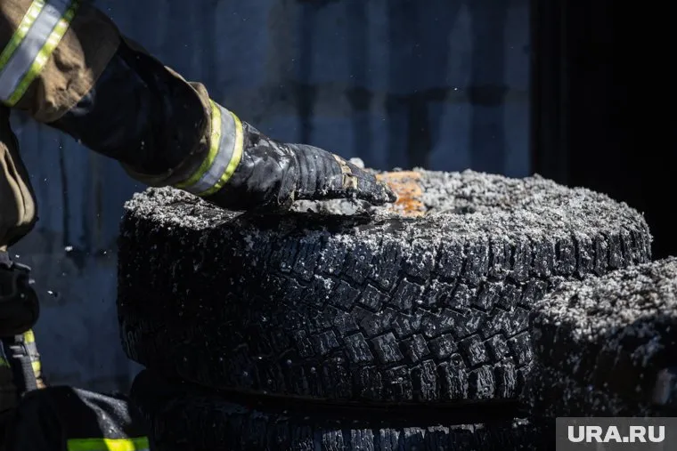 Пожар произошел в кузове, где находились пассажиры