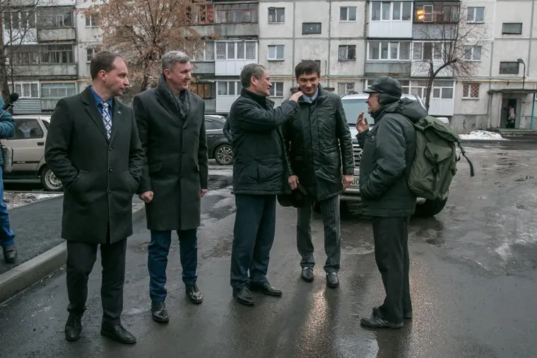 Открытие скейт-городка, осмотр губернатором Алексеем Кокориным объектов программы "Комфортная среда". Курган, прозоров игорь, потапов андрей, кокорин алексей, фролов дмитрий