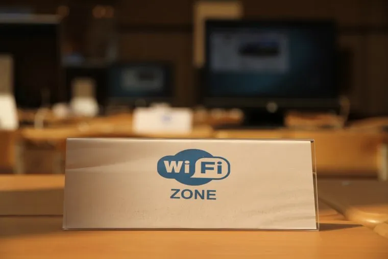 Пресс-центр на саммите Россия-ЕС, вай-фай зона, wi-fi