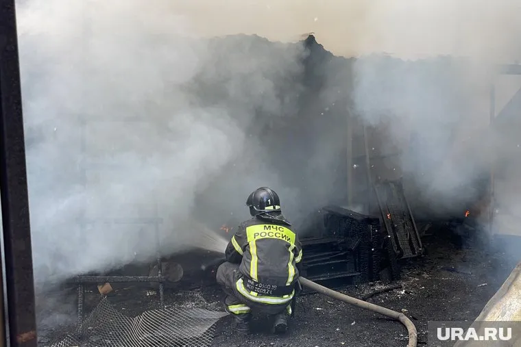 Пожар в дачном доме в Сургуте огнеборцы ликвидировали за полчаса