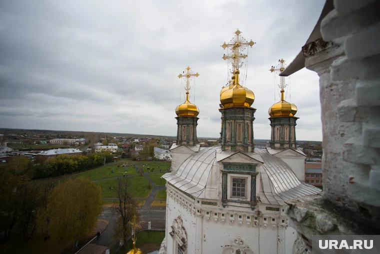 Свято-Троицкий собор в городе Верхотурье был возведен в 1712 году