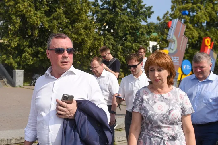 Прогулка мэра по центру города. Екатеринбург