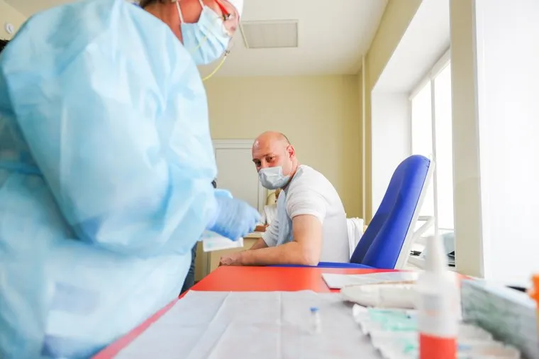 Прививка от ковид. Челябинск