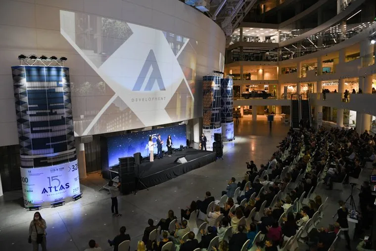 Пятнадцатилетие Atlas Development в Ельцин Центре. Екатеринбург 