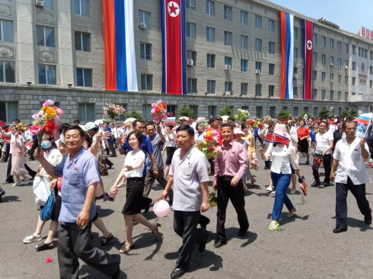 Визит Путина в Пхеньян