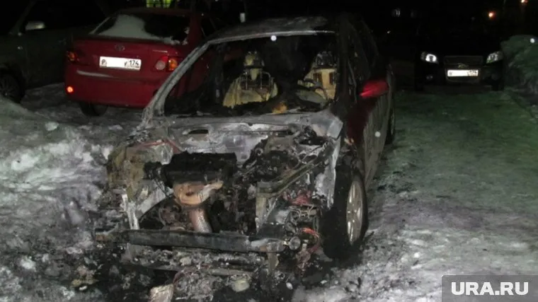 Магнитогорец сжег машину бывшей жены
