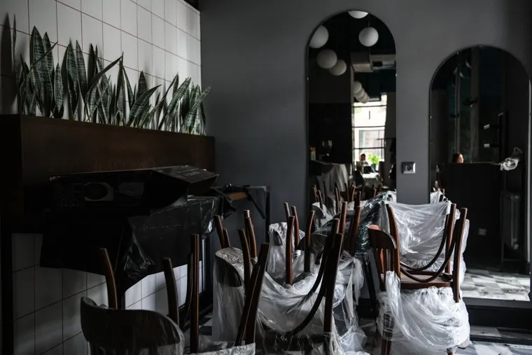 Кафе Le Bistro до открытия. Екатеринбург