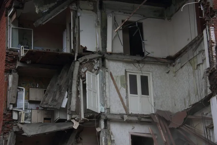 Обрушение дома Куйбышева 103. Пермь