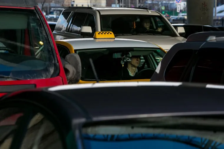 Пробки в городе. Москва