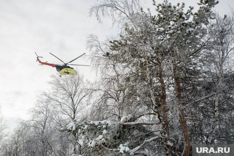 В Новом Уренгое из-за погоды не могут вылететь вертолеты (фото из архива)