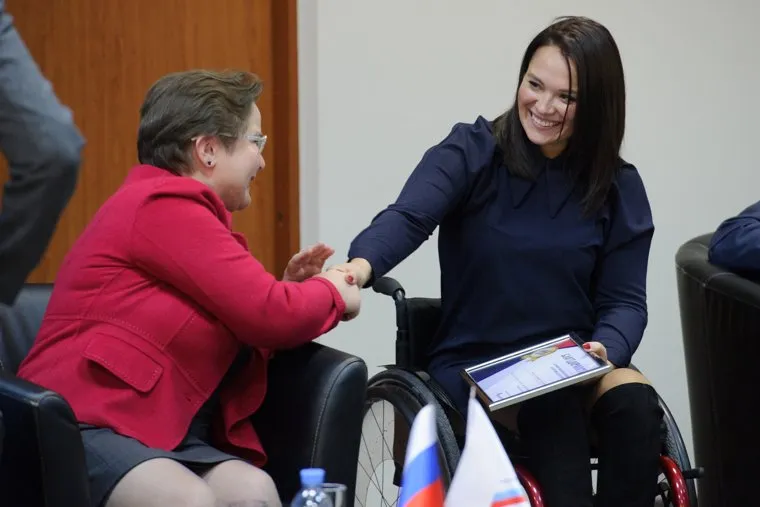 Конференция ОНФ. Екатеринбург, фечина лариса, немец анастасия