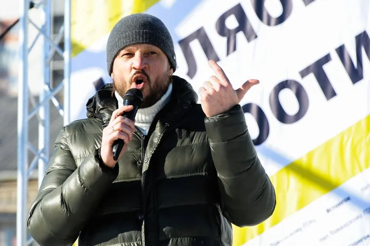 Митинг против строительства Томинского ГОК. Челябинск, сандаков николай