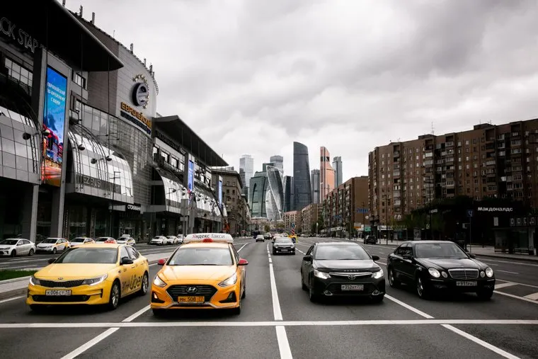 Москва во время объявленного режима самоизоляции. Москва