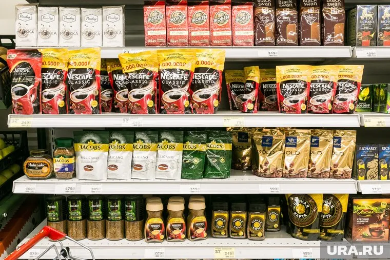 Более всего в Тюменской области зза февраль подорожал зерновой и молотый натуральный кофе